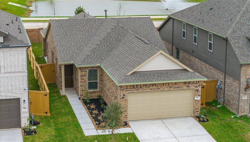 Another aerial view of this beautiful home.