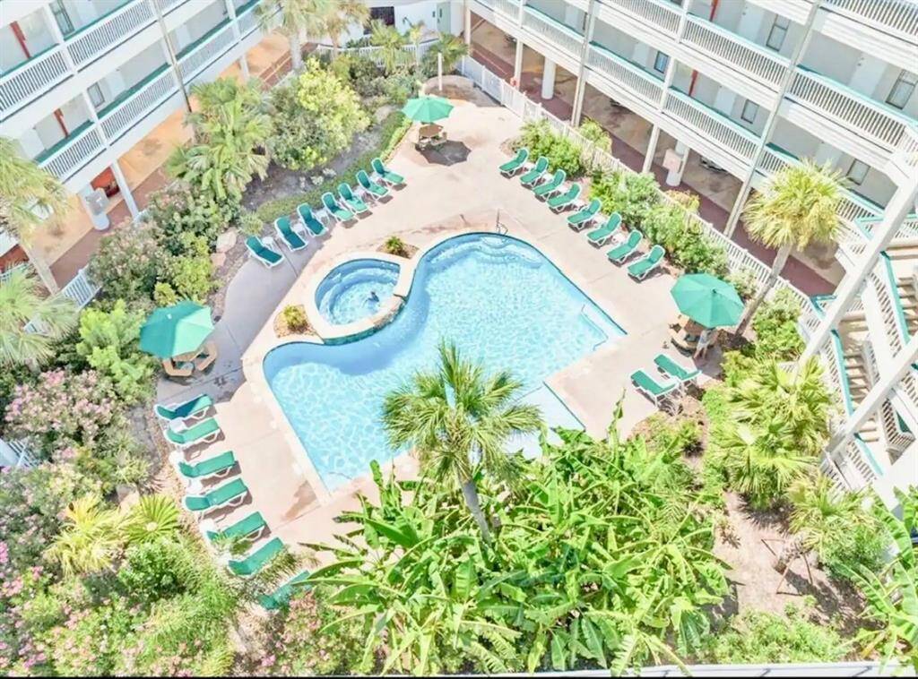 Heated pool and spa