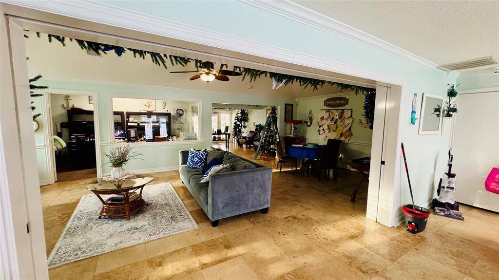 Clubhouse gathering area