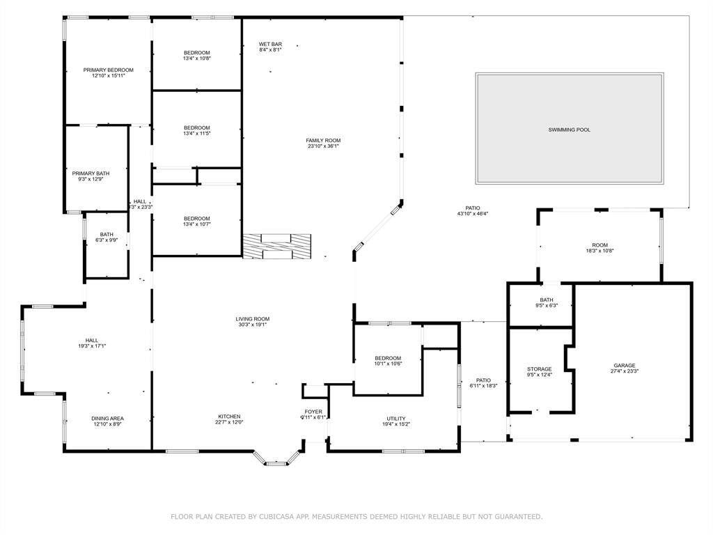 Floor Plan-Dimensions should be independently verified.
