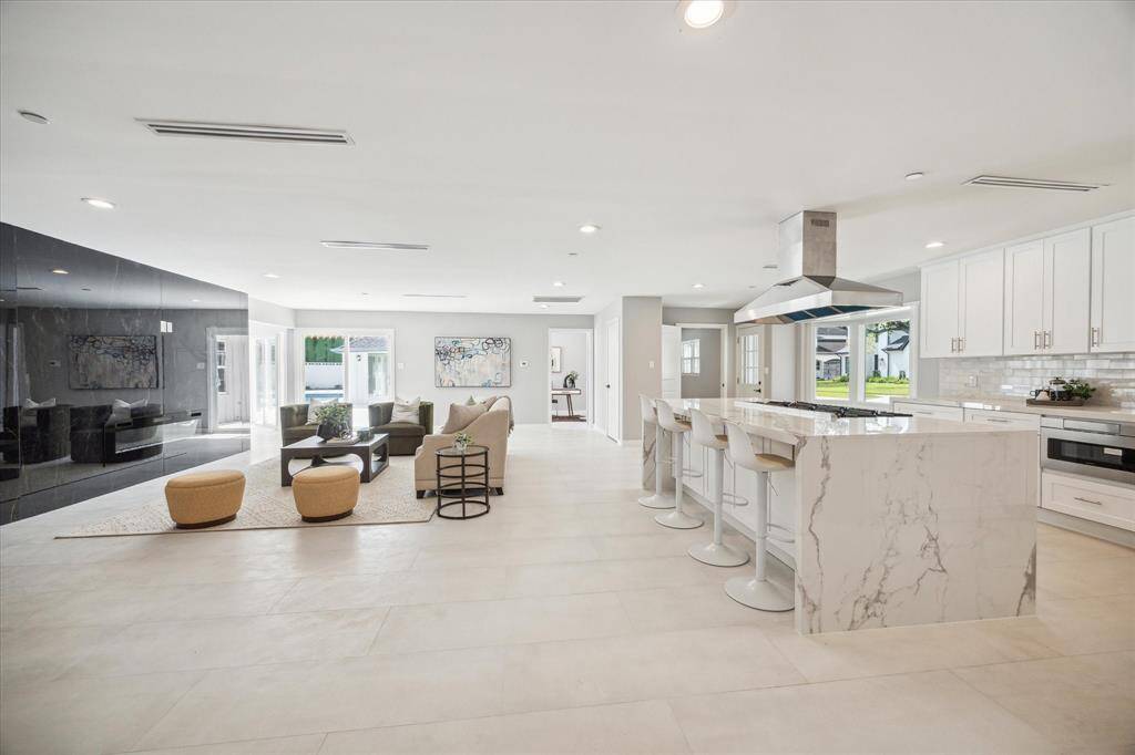 The rooms flow seamlessly together - perfect for entertaining.