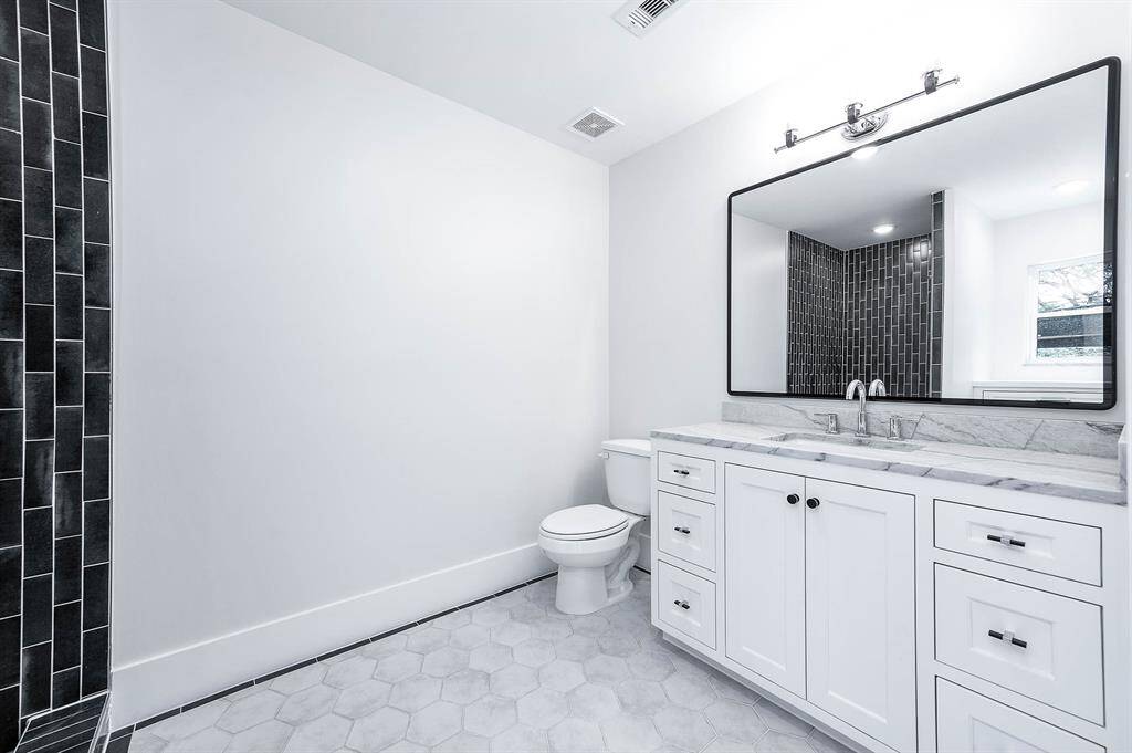 Quartz tile throughout home