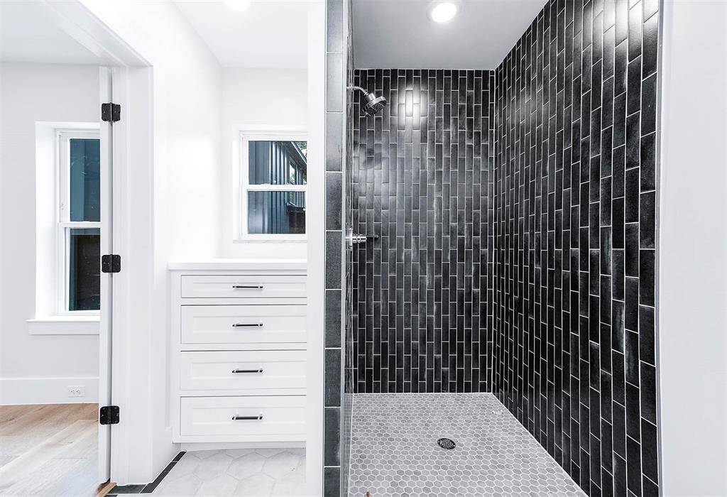 Full bath with stand up shower