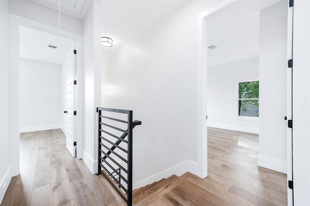 four bedrooms upstairs