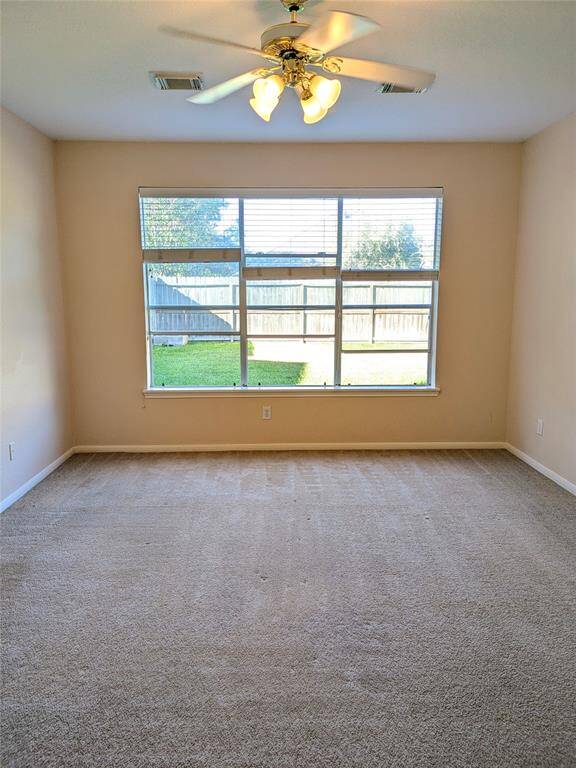 Master bedroom-window view