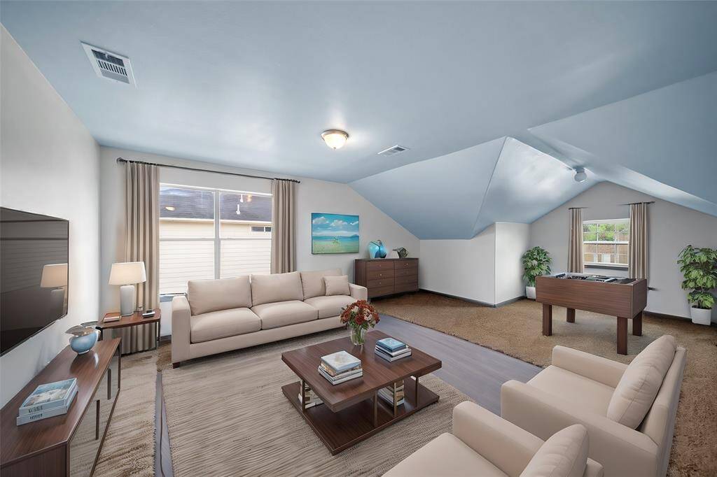 Game Room - virtually staged