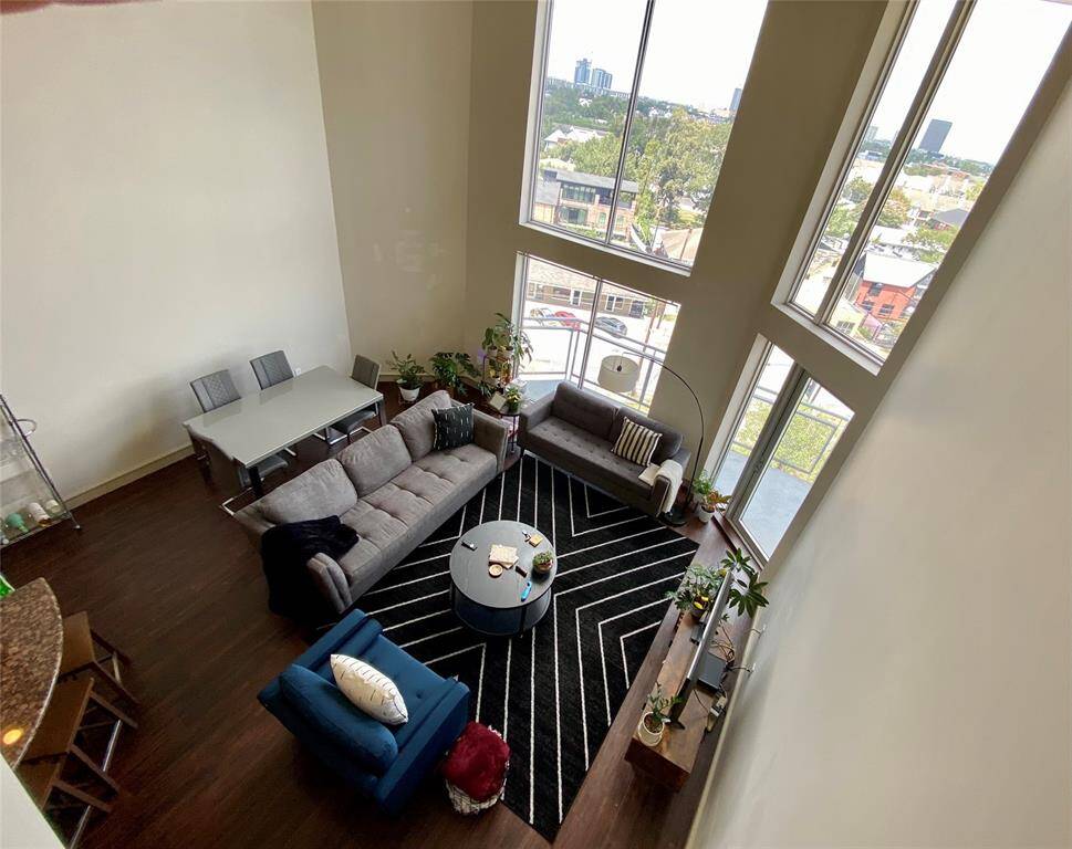 Living Area from - loft view