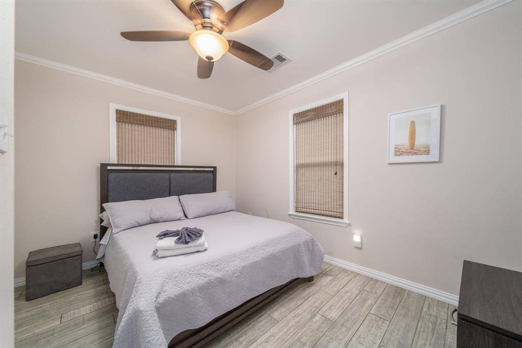 Bedroom 2 can comfortably sleep 2.
