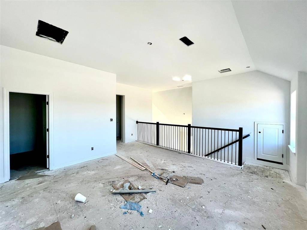 Actual progress of your home.