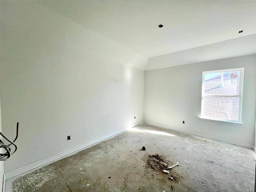 Actual progress of your home.
