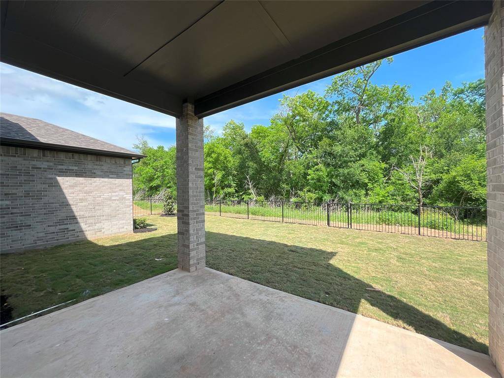 Back patio