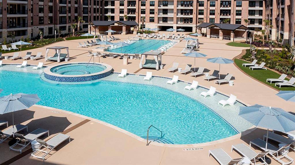 2 community pools - one resort style pool with spa and lap pool