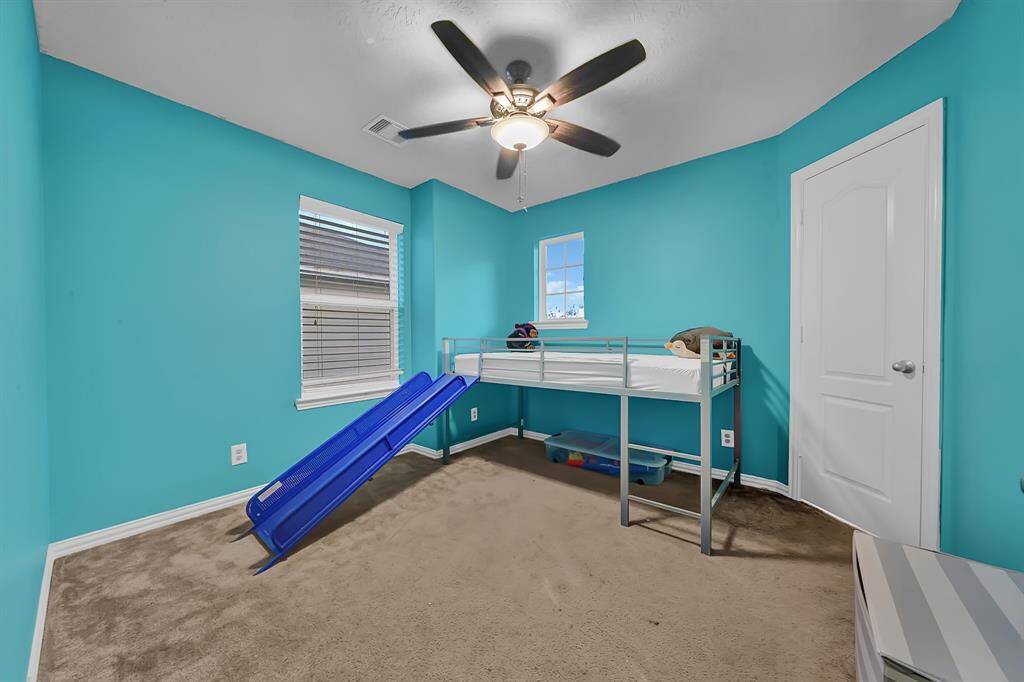 Fourth bedroom upstairs.
