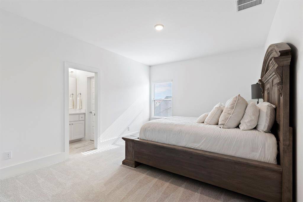 Secondary second story bedroom with ensuite.
