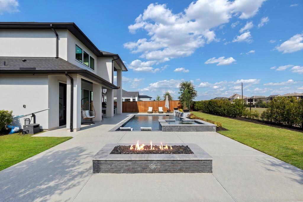 With no back neighbors you can enjoy nights under the stars enjoying the firepit.