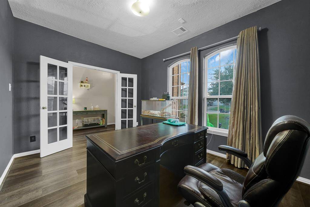 Private study or a quiet room for down time.