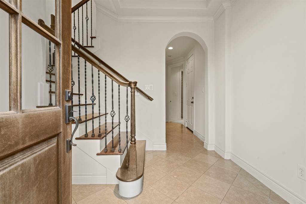 Entry Way with easy access to the garage