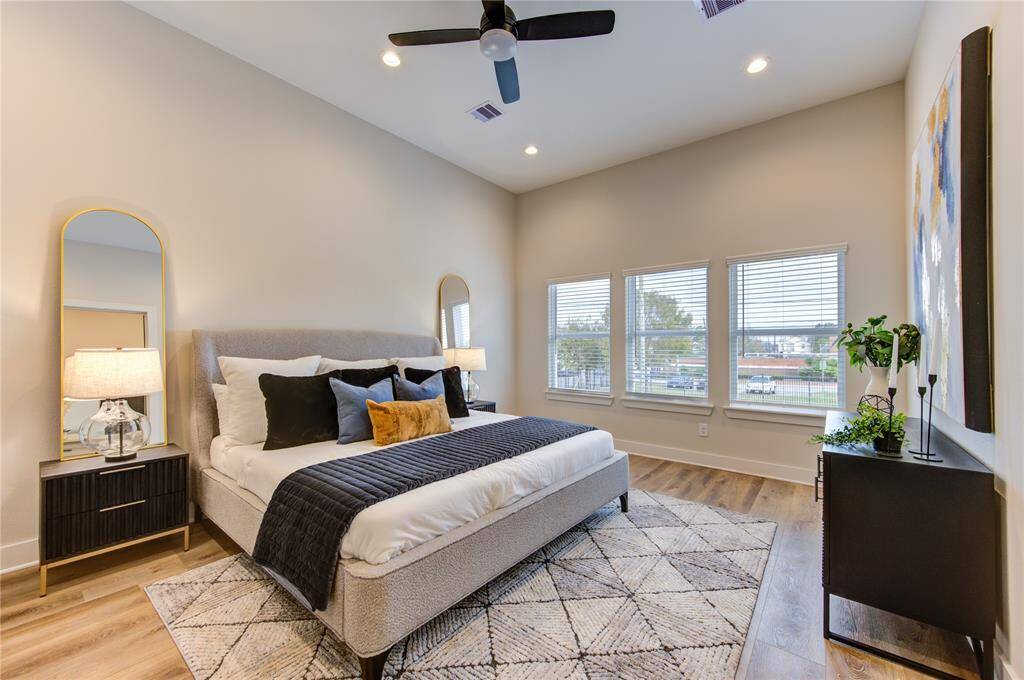 Picture of house during staging