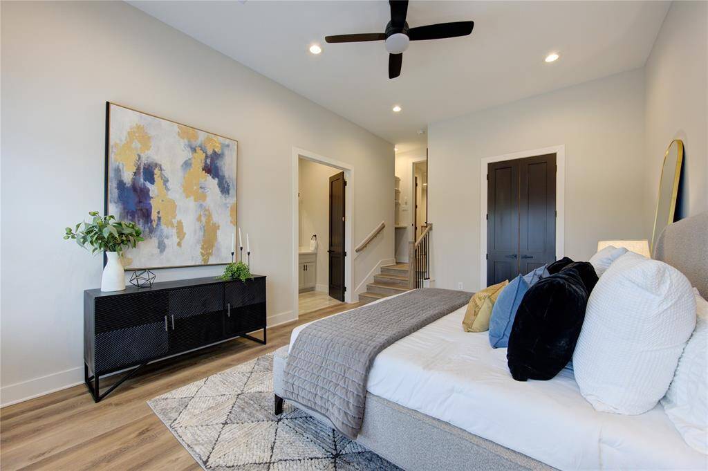 Picture of house during staging