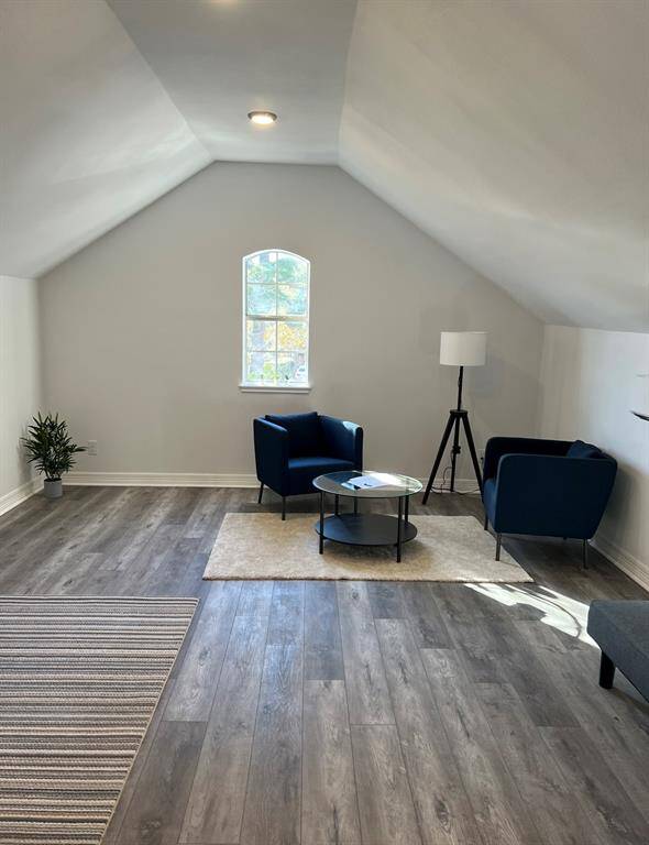 New living space added upstairs, this new furniture will stay with the house.