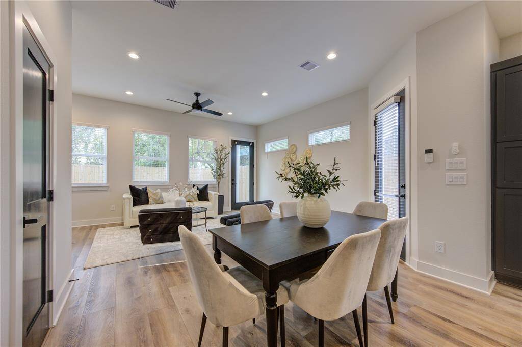 Picture of house during staging