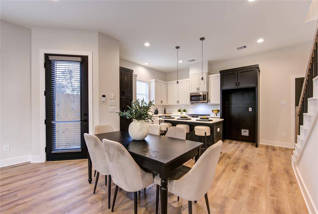 Picture of house during staging