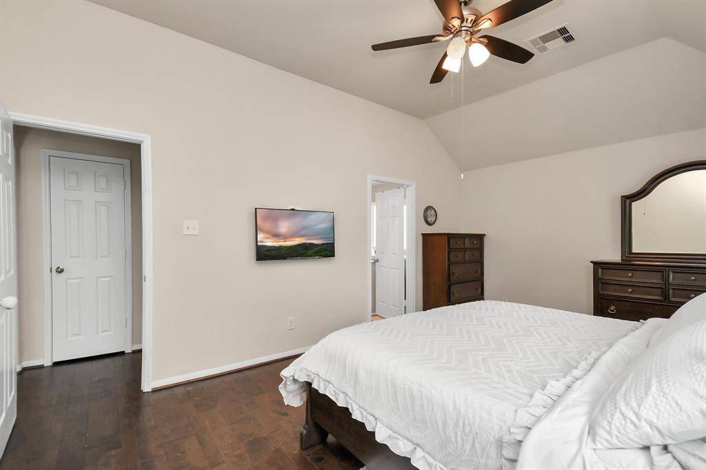 Primary bedroom.