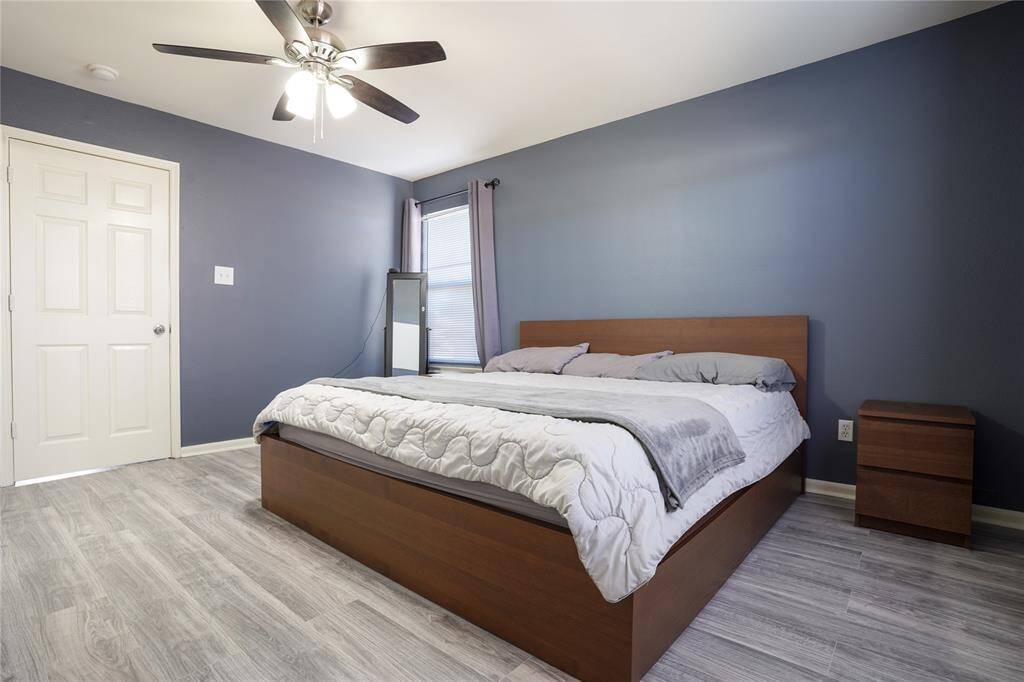 Unit B - Primary Bedroom has walk-in closet and very large ensuite.