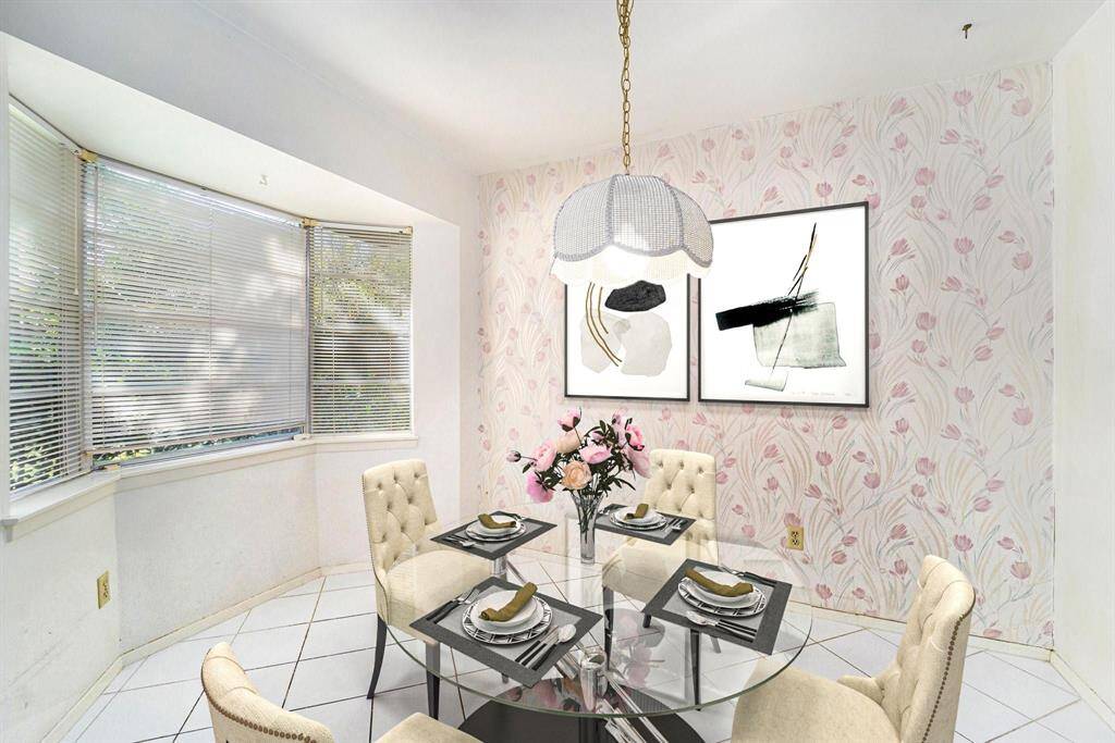 Virtually staged photo of beautiful home