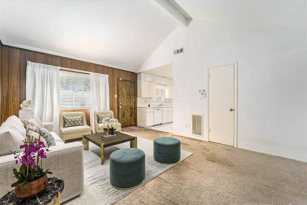 Virtually staged photo of beautiful home