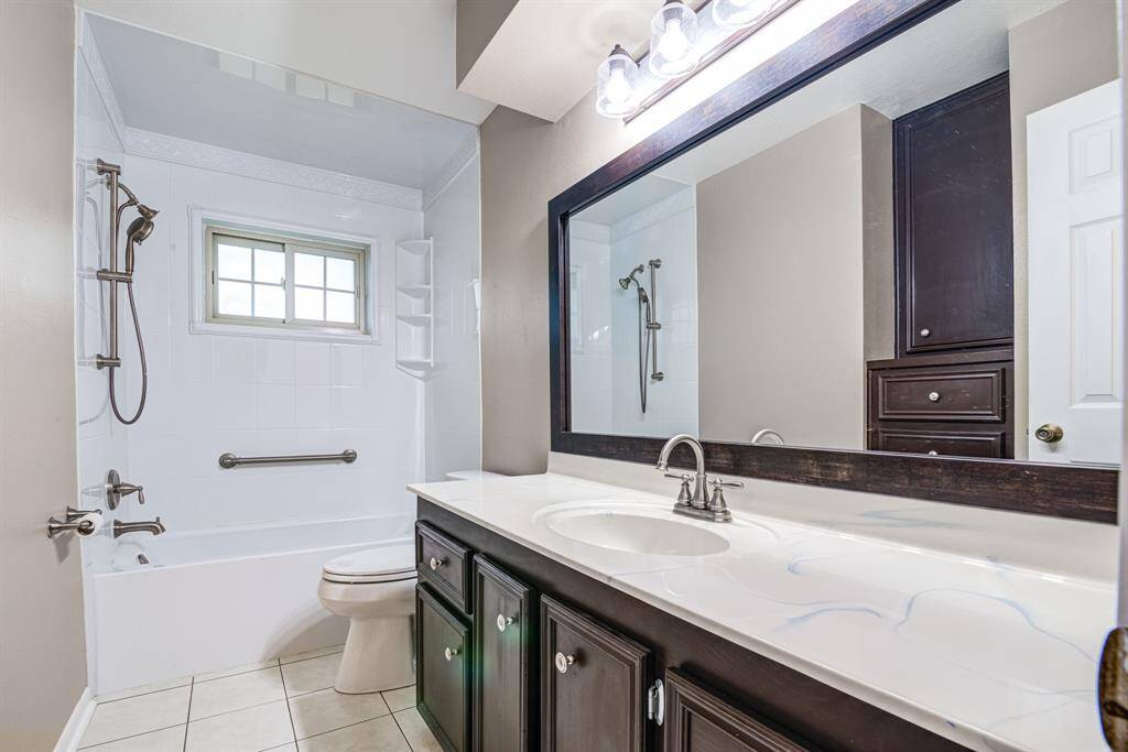 Updated bathroom