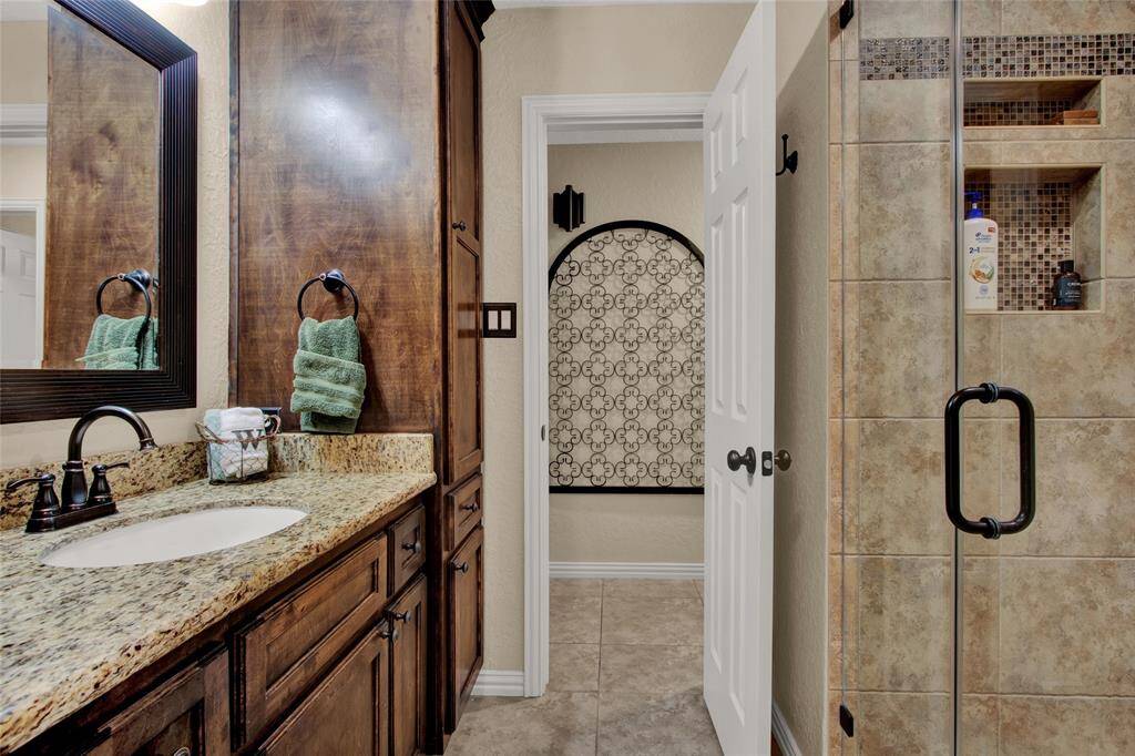 with another updated shower.