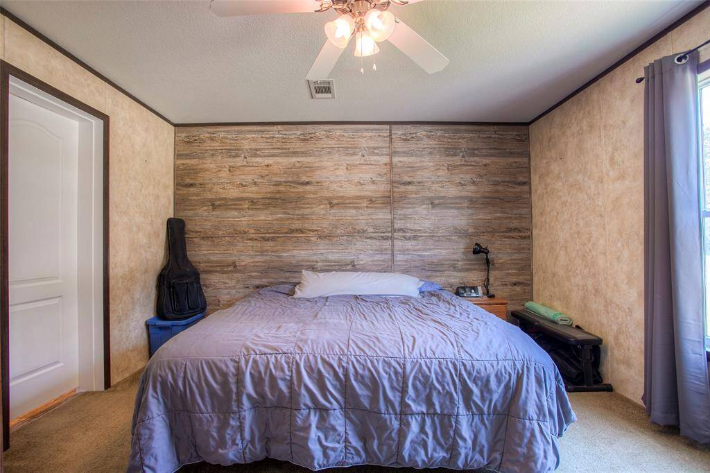 Primary bedroom with ensuite bath.