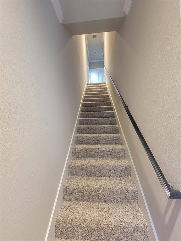 3rd level stairs view from the bottom