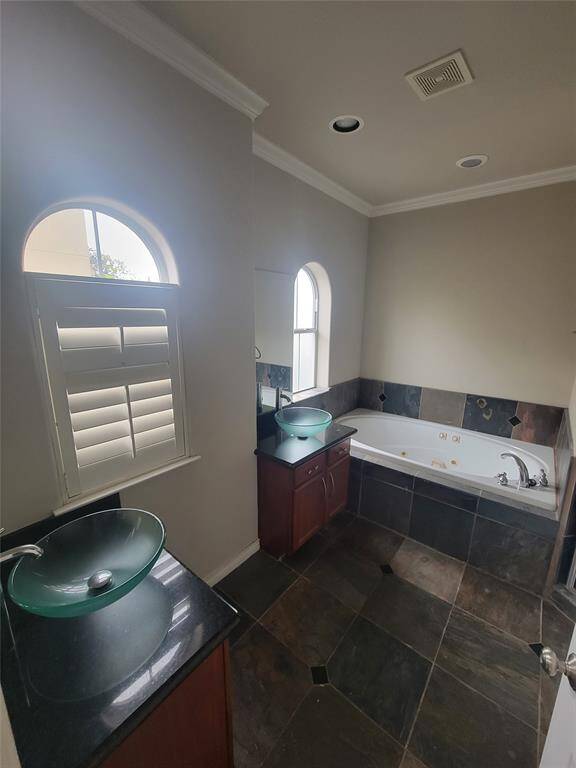 Master bedroom bath/shower area