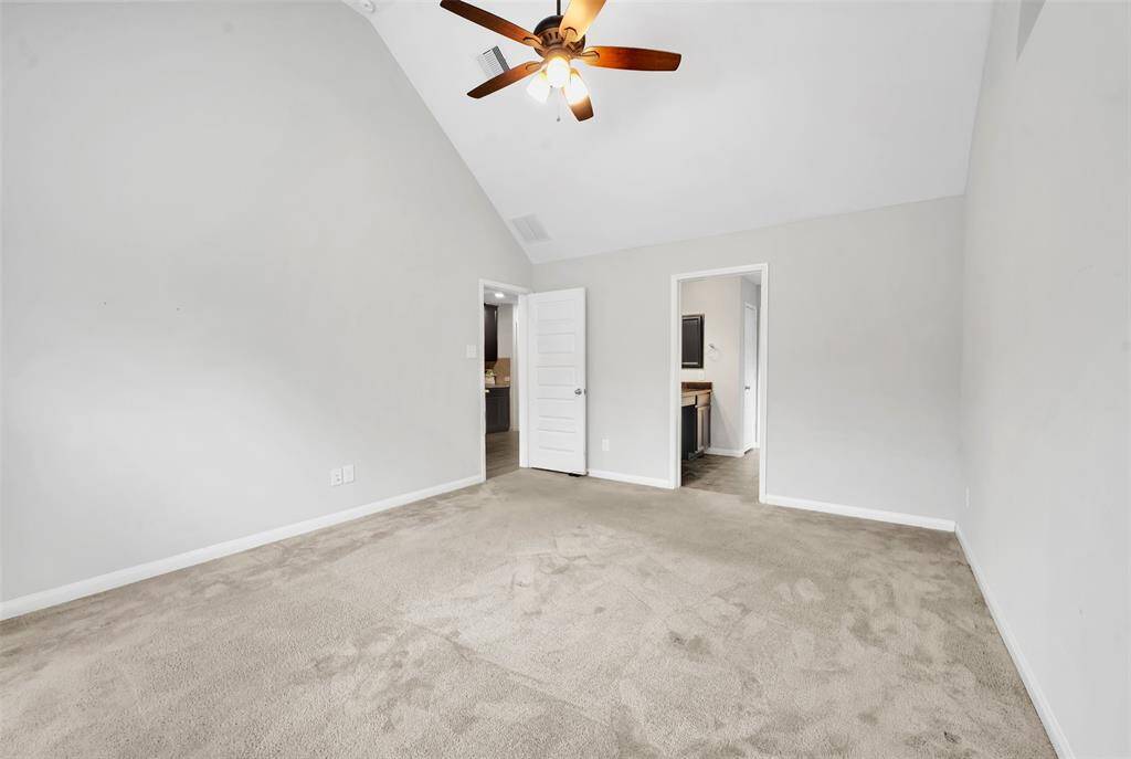 Primary Bedroom off the Living areas