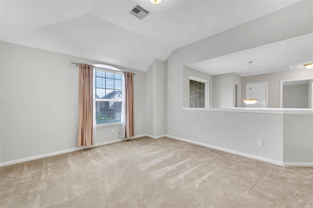 Game Room/Office to the Foyer Below