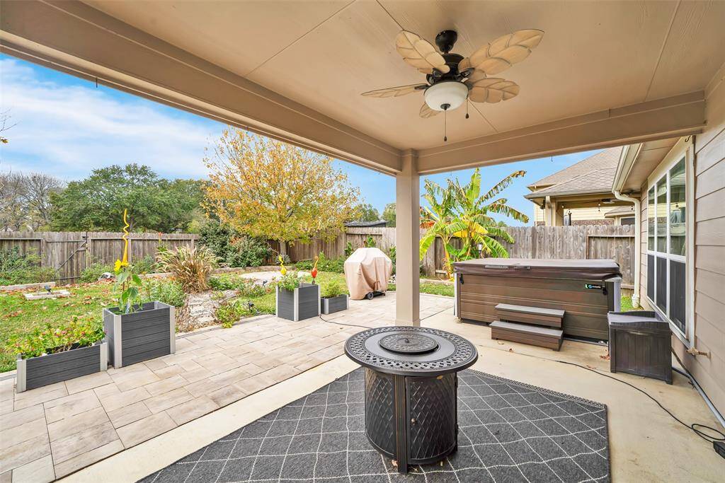 Covered Patio and Extension. All Items Seen here Stay with the Home!