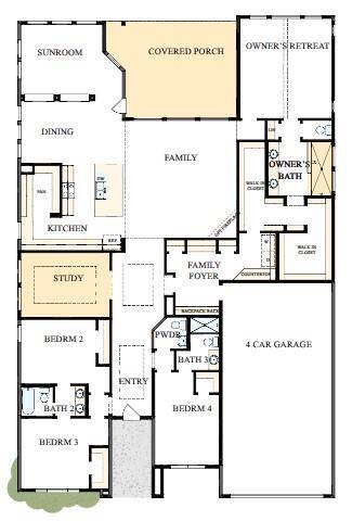 The success of a floor plan is the way you can move through it…You’ll be amazed at how well this home lives…We call it traffic patterns.