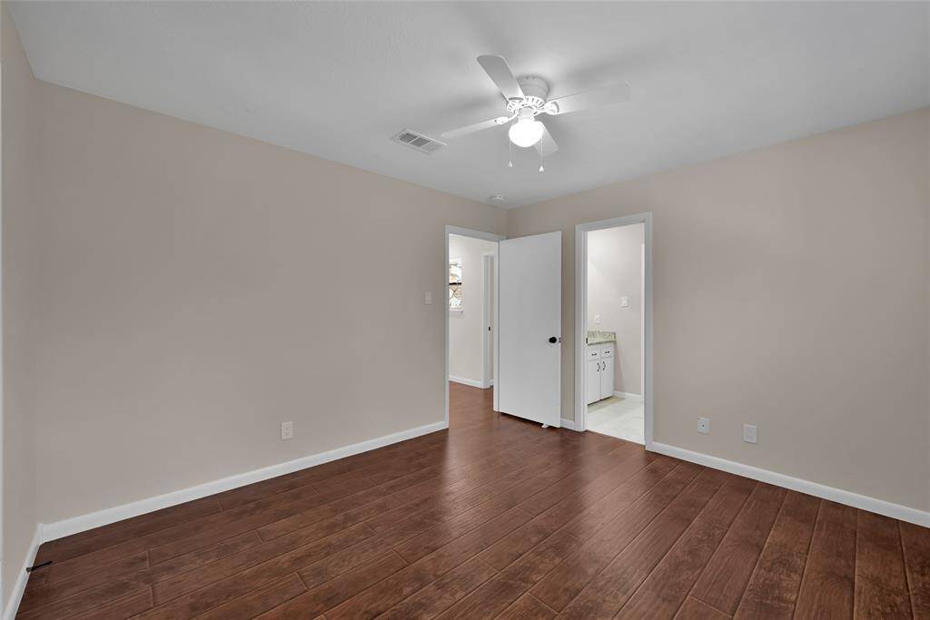 Another view of the upstairs secondary bedroom.