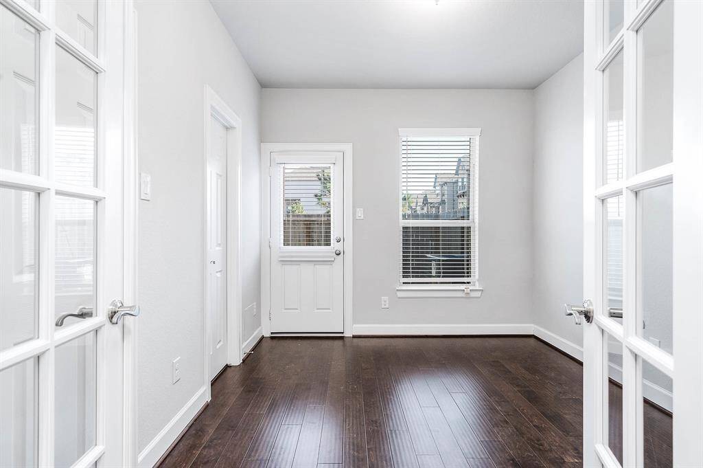 Home office/study could be used as a 4th bedroom.
