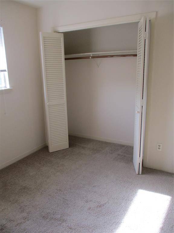 Second bedroom with closet double doors