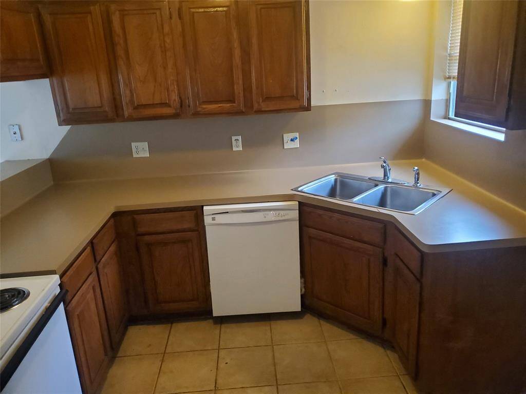 Solid hardwood cabinets thru the house.