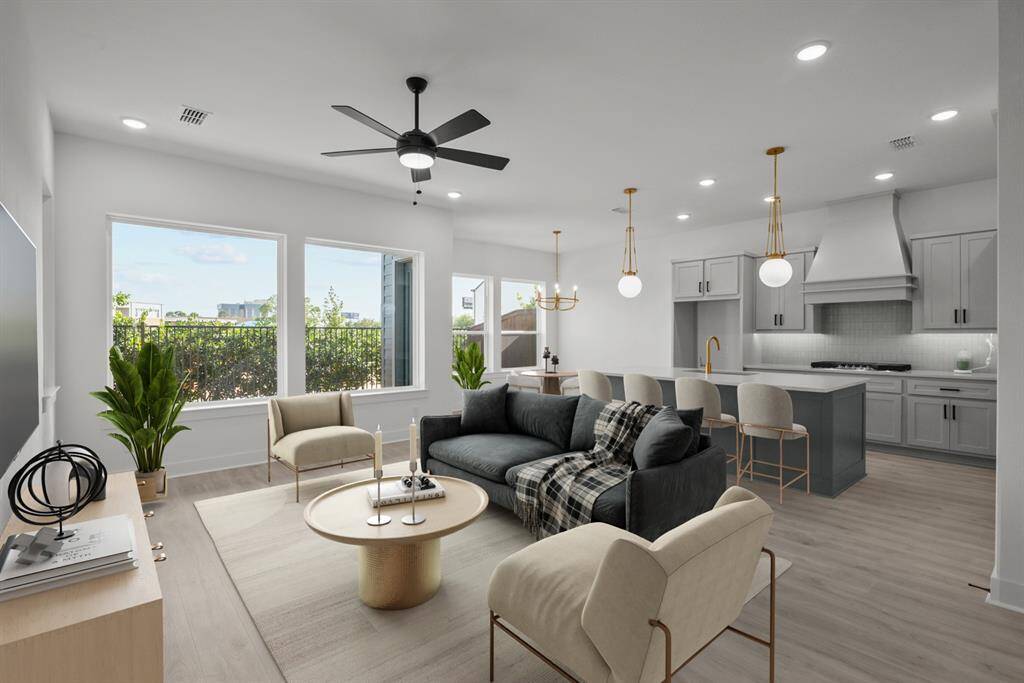 Virtually staged to give you the visual you need to see furniture placement and how the home can live.