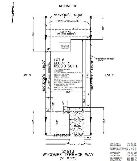 Plot Plan