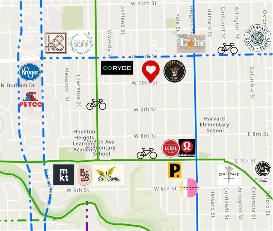 Great location! There are so many local eateries to pick from. You can just walk there!