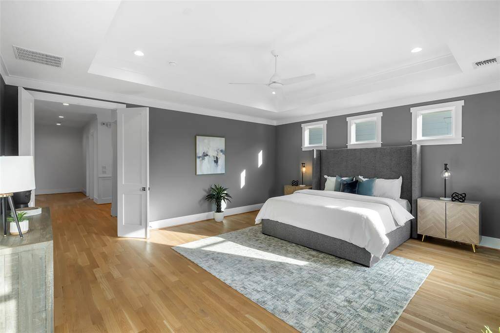 Primary Suite has ample room for a reading nook.
