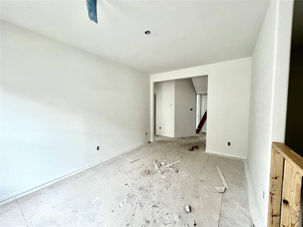 Actual progress of your home.