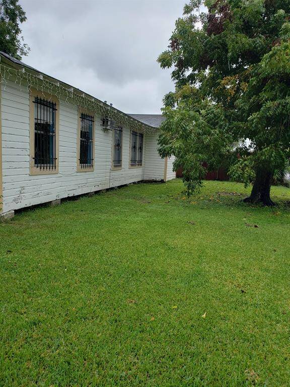 Side Yard on Pruett St.