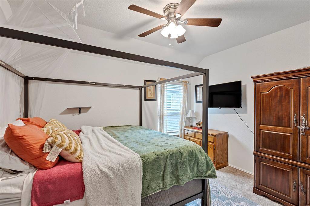 This secondary bedroom can be customized to suit the style and needs of the new owner.